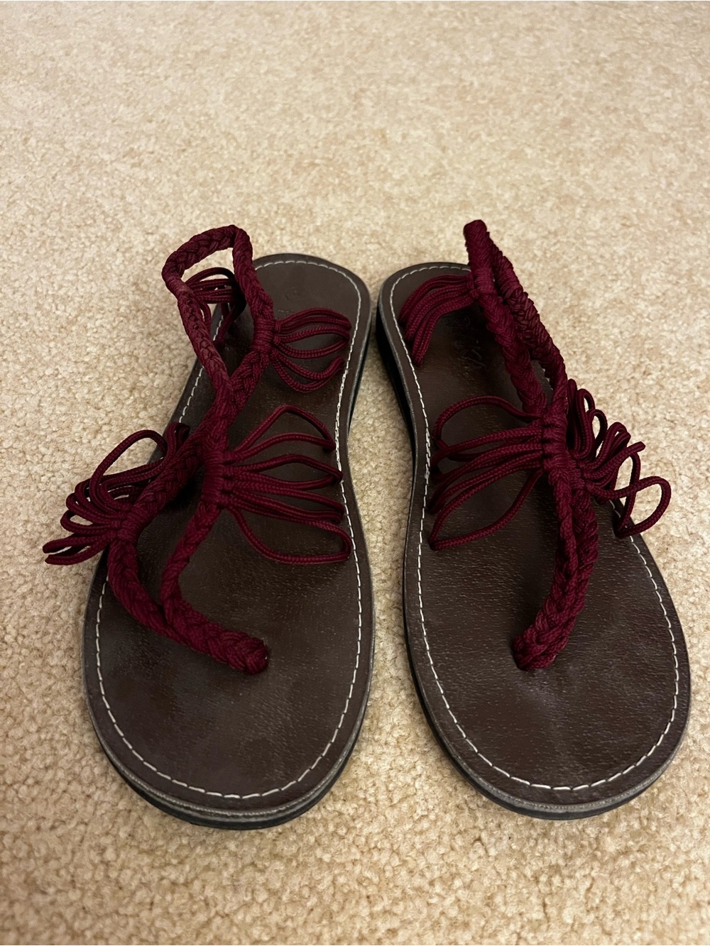 Plaka Sandals sz 8